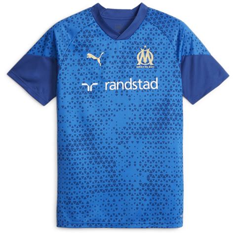 olympique de marseille training jersey.